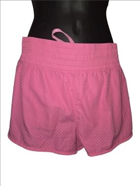 Lorna Jane Pink Mesh Athletic Shorts